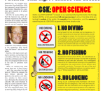 Glaxo buys Open Science Federation. Patents Sharing. Promises full access. Created by Billiam James