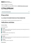CITALOPRAM _ Drug _ BNF content published by NICE